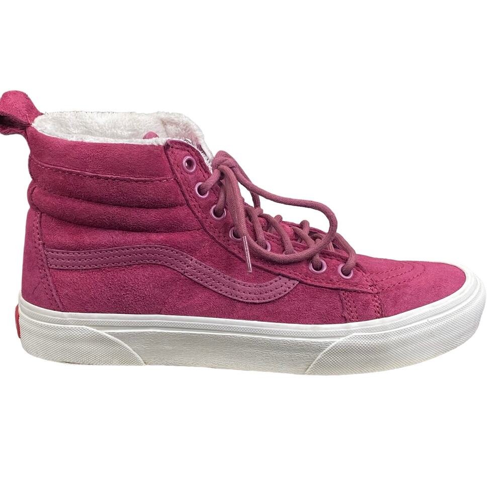 Vans Unisex Scotchgard SK8 HI MTE Rose Suede Sneaker Size W 7 M 8.5